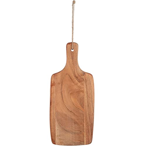 Palais Dinnerware Acacia Cutting Board - Wooden Butcher Block (16" X 7" Paddle Board) #TOP6