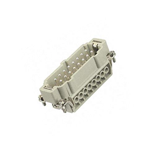 Connecteur Han E PIN 16 mâle rectangulaire pour sécuriser vos liaisons machines 16B