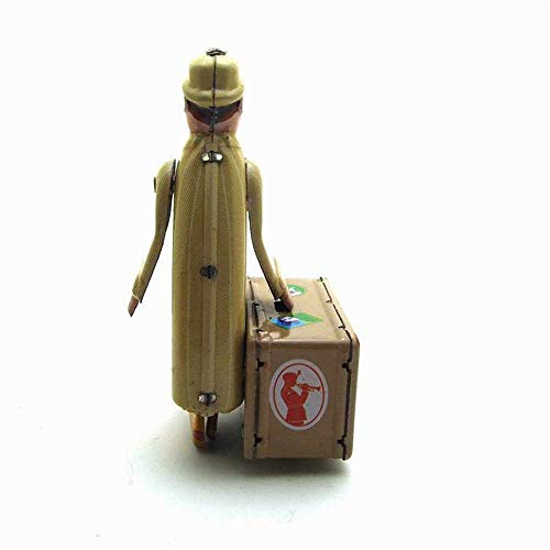 Tin Toy Wind-Up Toy Retro Toy Novelty Home House Party Decoration Gifts 472 Travelers Adult Collection #TOP1