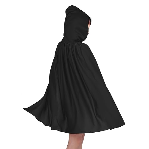 Capa con capucha para niños unisex Halloween y cosplay miniatura 1