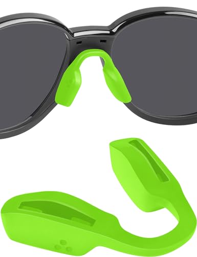 Image of BLAZERBUCK Replacement Nose Pads Nose Piece for Oakley Activate OX8173 Eyeglass - Low Bridge Green