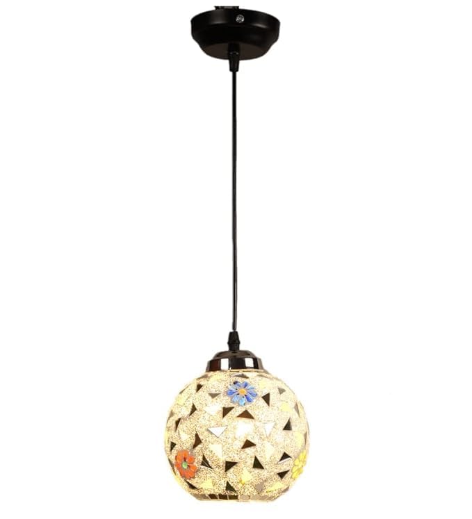 Image of Robin with Bulb Pendant Lamp /Hanging Lamp /Ceiling Light for Bedroom, Living Room, Restaurants, Dining, Coffee Shop, Home and Office.(Pack of 1)