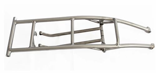 Soporte trasero de titanio para bicicleta Birdy Gen 2 y 3 portabultos ligero