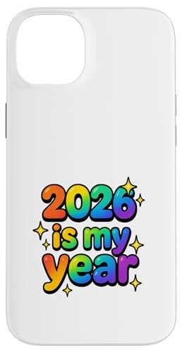2026 Is My Year ���C���{�[ �y�ϓI �V�ѐS �z�C�Ȕ��w �X�}�z�P�[�X iPhone 14 Plus �p