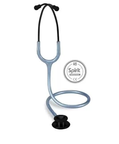 Estetoscópio Spirit MD Professional Adulto Black Edition Azul Perolizado