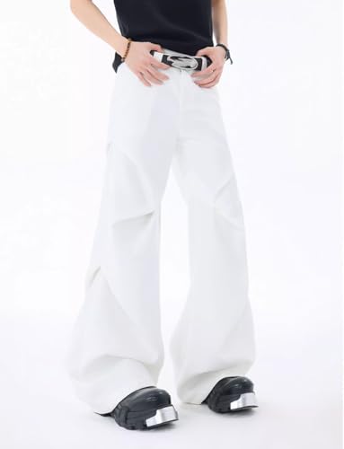 Men's Pants American Summer Loose Casual Black Trouser for Men4