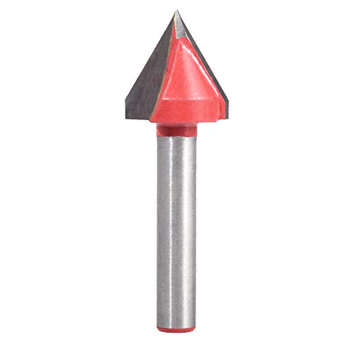 Katur V Fresa Per Scanalatura Con Punta In Metallo Duro,