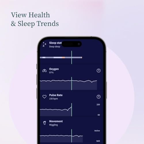 image for Owlet Dream Sock® - FDA-Cleared Smart Baby Monitor - Track Live Pulse