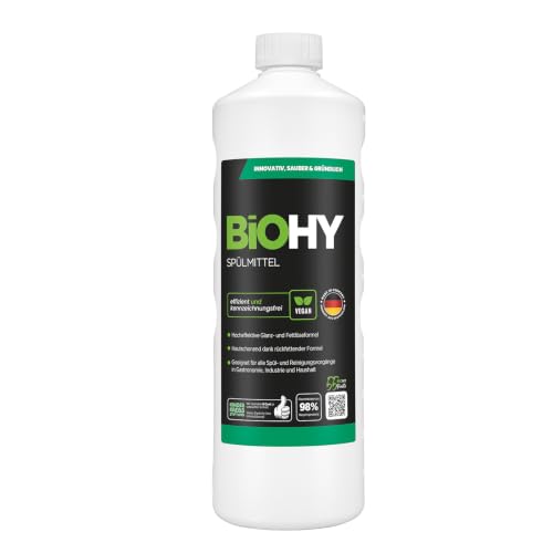 BiOHY Geschirrspülmittel Spülmaschine gewerblich Gastronomie (1 Liter)