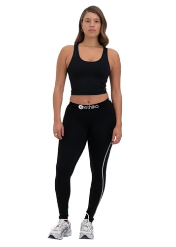 Sujetador de línea larga transpirable color negro lencería mujer 2