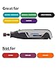 Dremel Lite 7760 Cordless Rotary Tool 3.6 Volt, Multi Tool Kit with 15 Accessories, Variable Speed 8,000-25,000 RPM for Engraving, Grinding, Sharpening, Cleaning and Sanding