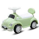 La menta Baby Mix Kiddo Cruiser è un elegante veicolo da corsa ispirato alle auto retrò, perfetto per i piccoli avventurieri. Questa macchina da corsa combina un design accattivante con funzioni pratiche come melodie integrate e luci a LED nella parte anteriore, rendendo ogni viaggio ancora più divertente. Sotto la comoda sella si trova un comodo spazio per riporre i giocattoli preferiti o piccoli oggetti che il tuo bambino vorrà sempre portare con sé. Grazie al volante dalla forma ergonomica, appositamente progettato per le mani dei bambini, è facile da guidare e stimola le capacità motorie del bambino. Le quattro ruote larghe garantiscono un'eccellente stabilità e una guida confortevole