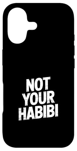 Not Your Habibi �ʔ��� ����Ȍ��t ���� �j�� �X�}�z�P�[�X iPhone 17 �p