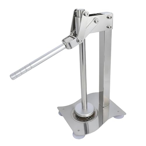 Prensador manual de prensa de limón sin óxido fuerte con prensa no deslizante, produce almendras en garrapatas molino de frutas sin deslustrar