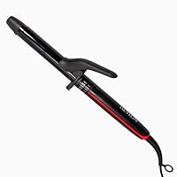 REVLON Smoothstay 1 Inch Curling Iron - Coconut Oil Infused Curling Wand Helps Enhance Shine & Smoothness, Creates Tight Bouncy Curls, and Reduced Frizz