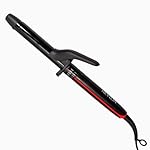 REVLON SmoothStay Coconut Oil Infused Hair Curling Iron - Barrel Curling Iron 1 Inch for Tight Curls, Shinier, Visibly Smoother Hair (1 in)