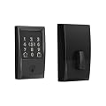 Schlage Encode Plus Smart Wi-Fi Lock for Front Door, Keyless Entry Deadbolt, Unlock with Apple Watch, Built-in WiFi and App Control, Easy Install, Alexa & Apple HomeKit Compatible, Matte Black