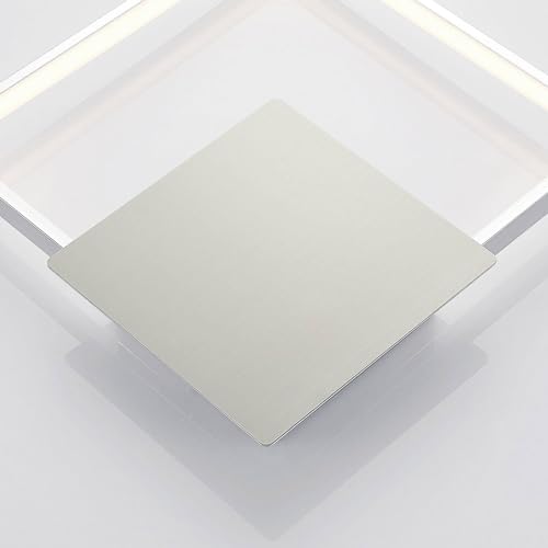 Lindby Applique A Led Anays, 32 Cm X 32 Cm, Cromo/Chiaro - 7