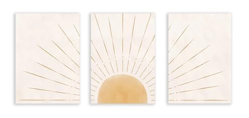 Ligne du milieu du siècle photos art mural minimaliste pour cadre personnalisé