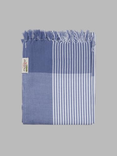 Image of RAMRAJ COTTON Pack Of 4 Cotton Bath Towel Set Crafted For Softness| Durability| And Comfortable Daily Use