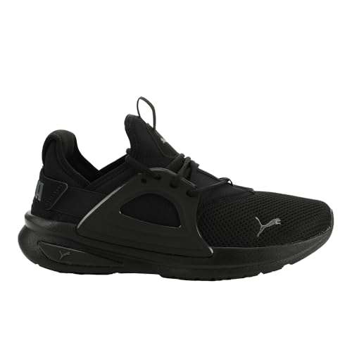 Image of PUMA Mens Softride Enzo Evo Wide Lace Up Sneakers Shoes Casual - Black - Size 9.5 M