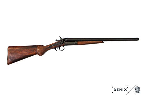 Fucile Doppietta Inerte in Metallo e legno Denix calibro 12 Lunghezza 89 cm