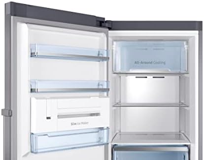 Samsung RZ32M7125SA/EU Freestanding Tall Freezer, Frost Free, 323L capacity, 60cm wide, Silver