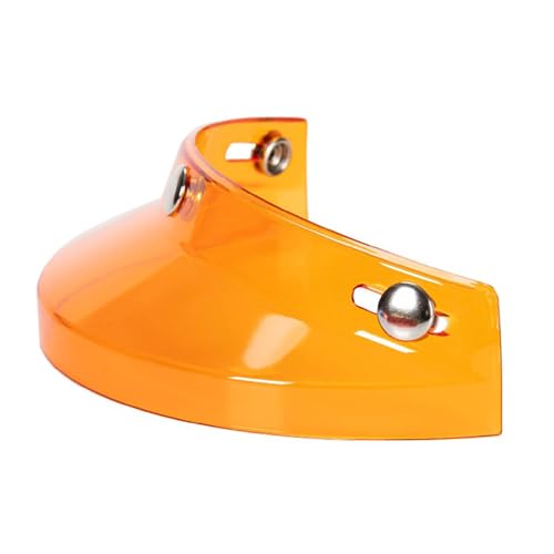 3 Visiera a scatto ribaltabile su e giù per casco aperto a anti per moto universale Biltwell Lane Splitter Nero Blu Grigio Azzurro Arancia