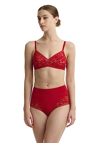 Culotte en dentelle Wolford rouge pour sublimer vos soirées