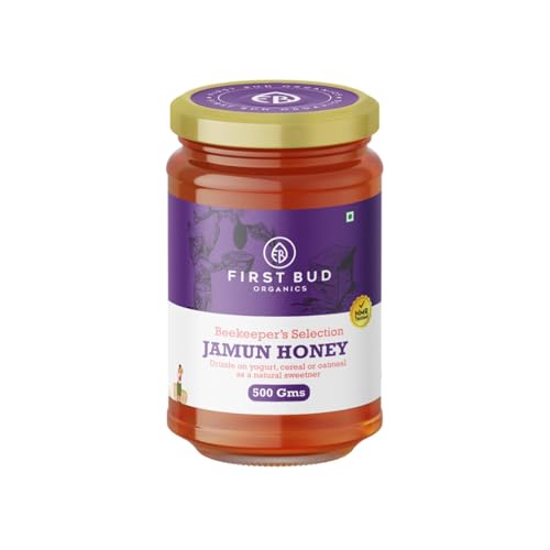 Image of First Bud Organics Super saver pack of 7 products Bilona Gir A2 Ghee 500 G + Mango Pickle-500G + Jamun Honey-500G + Saffron - 1G + Green Tea-100G+Dry Ginger Powder-250G+ Lakadong Turmeric Powder-250G