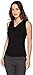 Produktbild Calvin Klein Damen Petite Sleeveless Drape Neck Cami Pullunder, schwarz, X-Small Zierlich