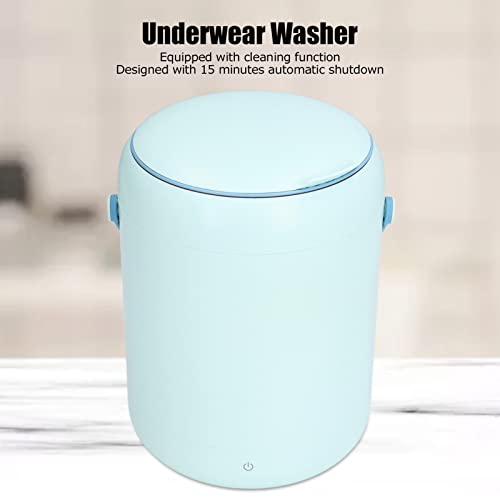 Mini máquina de lavar portátil, design à prova de respingos de limpeza eficaz 3L ​​lavadora de roupa
