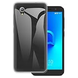 OAGELIM Coque Compatible avec Alcatel 1 5033D Case Antichoc en TPU Souple et Flexible avec Protection Contre Les Rayures et Résistance aux Chutes (Transparent)