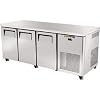 Winware True-Theke mit 3 Türen, Gastronorm-Gefrierschrank.