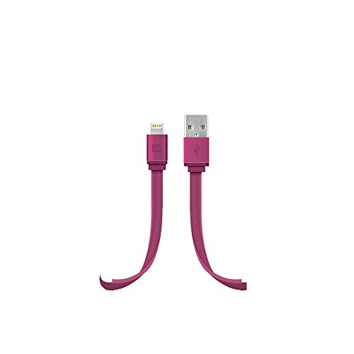 Câble Lightning Lifeworks rose pour recharger sans perdre votre chargeur