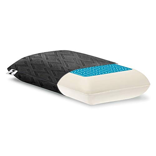 MALOUF ZZTRHPDL Z Travel Dough Memory Foam + Z Gel Pillow Removable Rayon