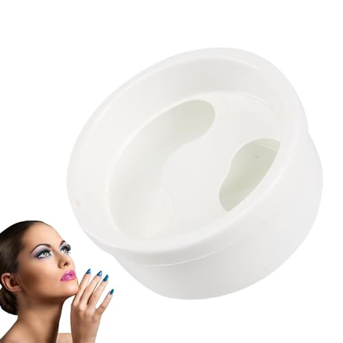 Tazón para remojar los dedos, herramienta de manicura, recipiente para remojar las uñas, cuenco de mano de manicura, herramienta de spa de lavado de manos para salón de belleza y hogar