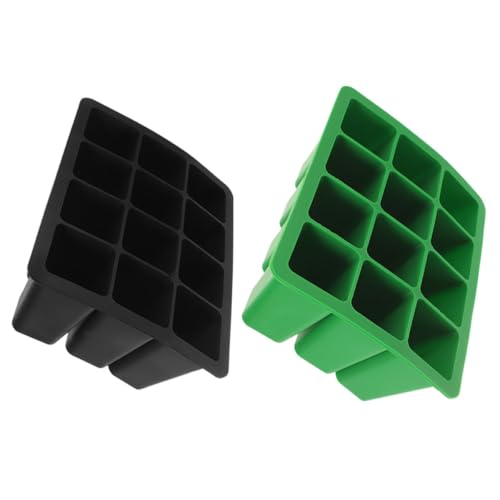 SEWACC Reusable Silicone Plant Tray 12-Cell Seedling Starter Kit for