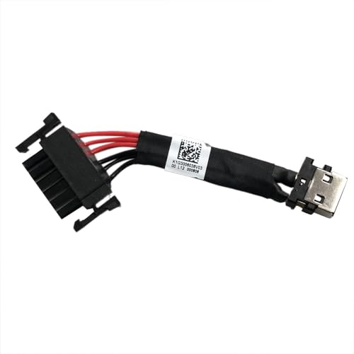 HSSDTECH DCインパワージャック充電ポート電源コネクタK1G-3006038-V0 MSI 用 MS-17M1 WS76 11UK/11UM GS76 Stealth 11UE/11UG/11UH Creator 17 B11UH/B11UG/B1