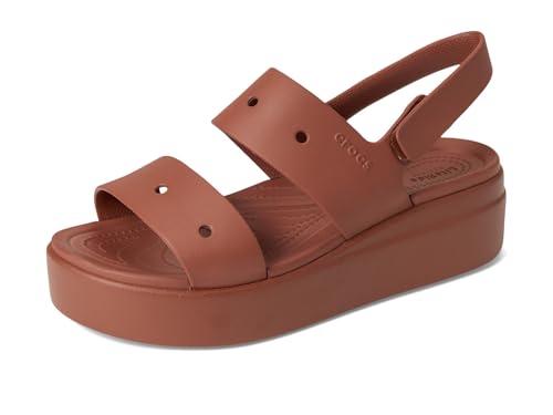 Image of Crocs Women's Brooklyn 4U Low Wedges, Platform Wedge Sandals for Women