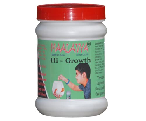 Maalavya Hi-Growth Fish Food Feed for All Kind of Fishes (The New Improved Formula for Fast Growth) 200 Grams (B09HSHK98W) Amazon Price History, Amazon Price Tracker
