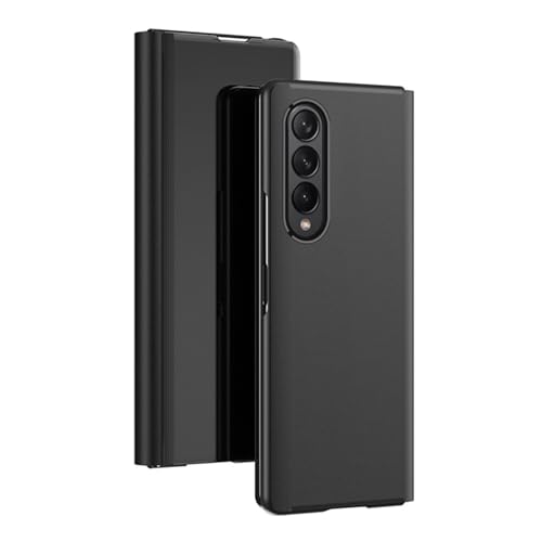 Étui rabat cuir Galaxy Z Fold 7 protège des rayures avec miroir - 5