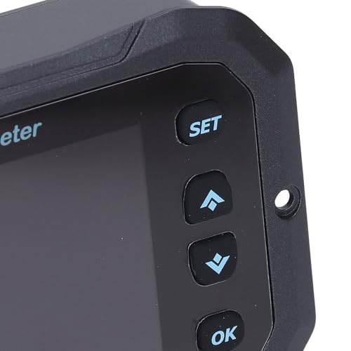 Fafeicy KM105F WiFi Battery Monitor Bluetooth mit Shunt 10-100V 0-50A 2,4 Zoll HD Farbbildschirm für Wohnmobile Solar Marine Batterien Remote Überwachung