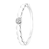 HOCHGLANZ & SCHUTZ VOR VERFÄRBUNG - Die hochwertige Schicht aus Rhodium bewahrt vor dem Anlaufen und hilft, das hochglanzpolierte Schmuckstück vor Kratzern zu schützen