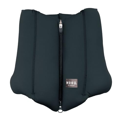 MOGU(���O) �X�}�[�g�l�b�N�s���[ �g�̂����߂�r�[�Y�N�b�V���� �ւ���ɂ��� �p�E�_�[�r�[�Y�g�p ���^(��55x22x5cm) �u���b�N ��􂢉� �� ��s�@ �� �V���� ���s �h���C�u �I�t�B�X �g�� �T�C�Y����