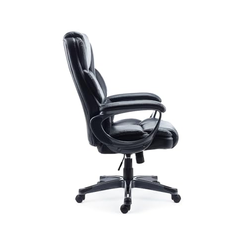 Staples NA 2710763 Mcallum Bonded Leather Managers Chair Black thumb #5