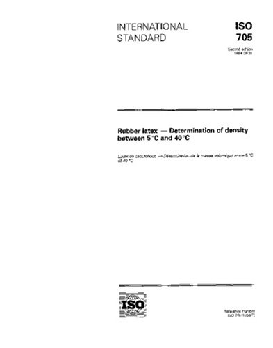 ISO 705:1994, Rubber latex -... by ISO TC 45/SC 3/WG 2