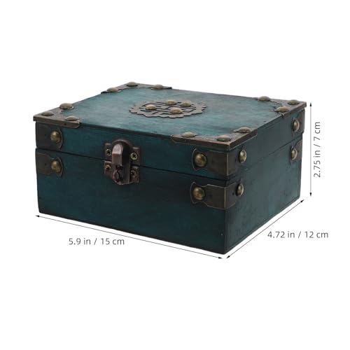 Boîte décorative en bois rétro UPKOCH coffret bijoux pour commode