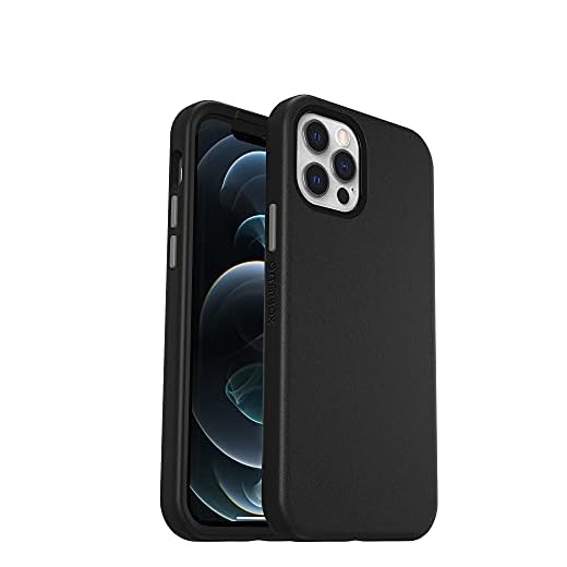 OtterBox för Apple iPhone 12 / iPhone 12 Pro, Slim Skal med MagSafe, Back Licorice - Svart/Grå
