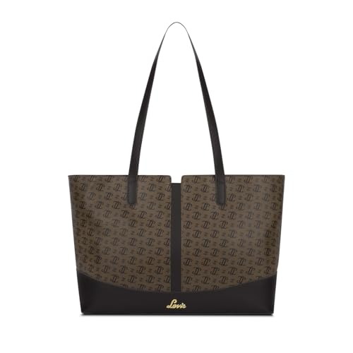 Image of Lavie Women's Mono LL Samara Tote Bag for Women | Tote Handbag for Work | Ladies purse | Stylish Shoulder Bag | Gift for Women